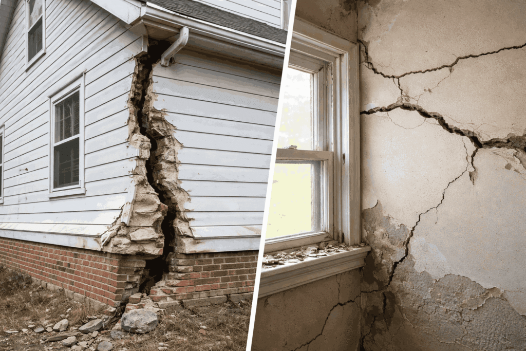 Ignoring Existing Cracks and Structural Movement