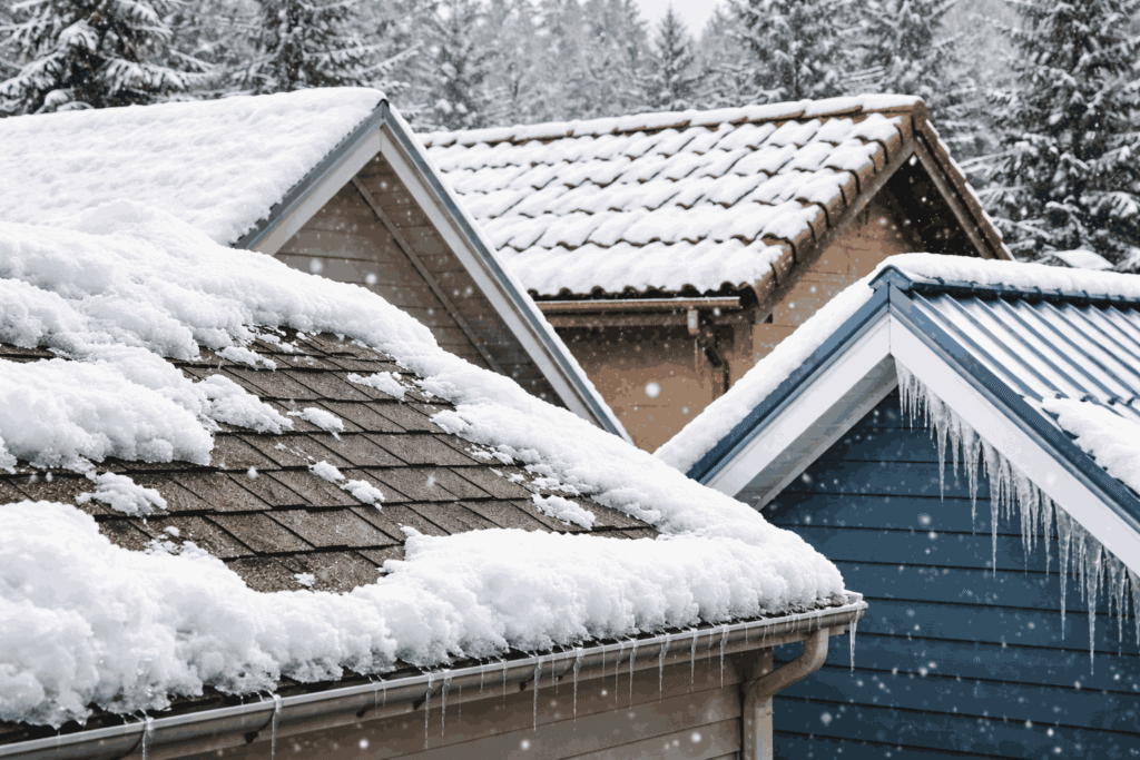 Impact of Snow on Different Roofing Materials