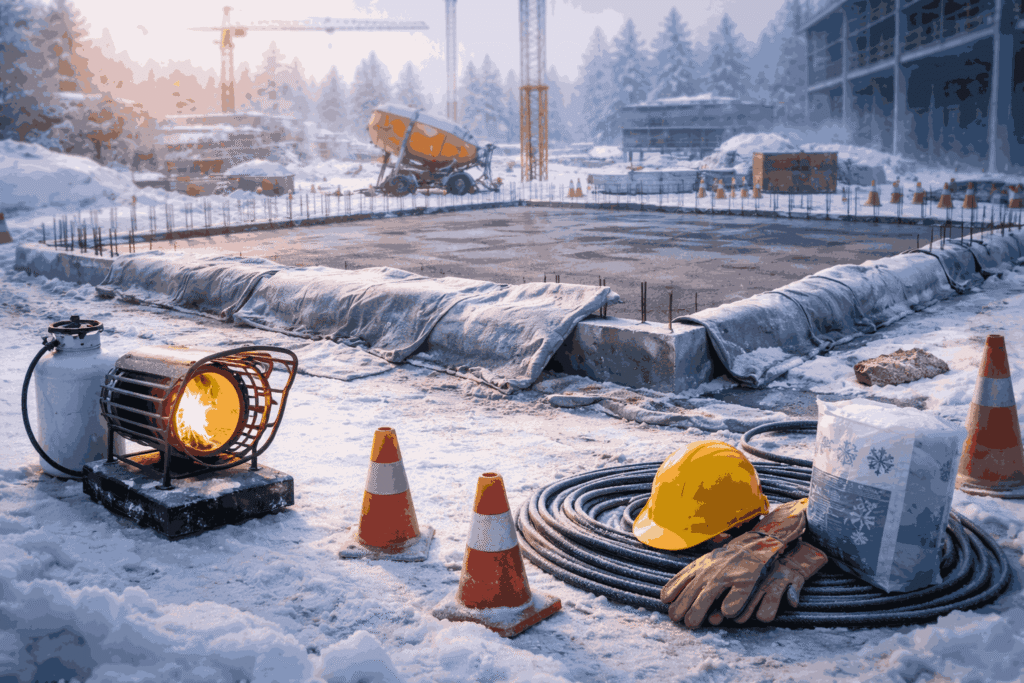 Must-Follow Safety Tips for Cold-Weather Concrete