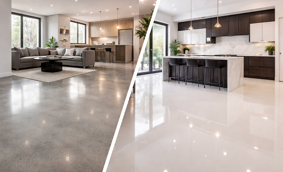Polished Concrete vs Epoxy Floors: Which Is Better for NYC Homes?