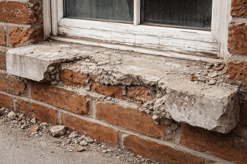 Spalling Brick, Stone, or Concrete Spalling Brick, Stone, or Concrete