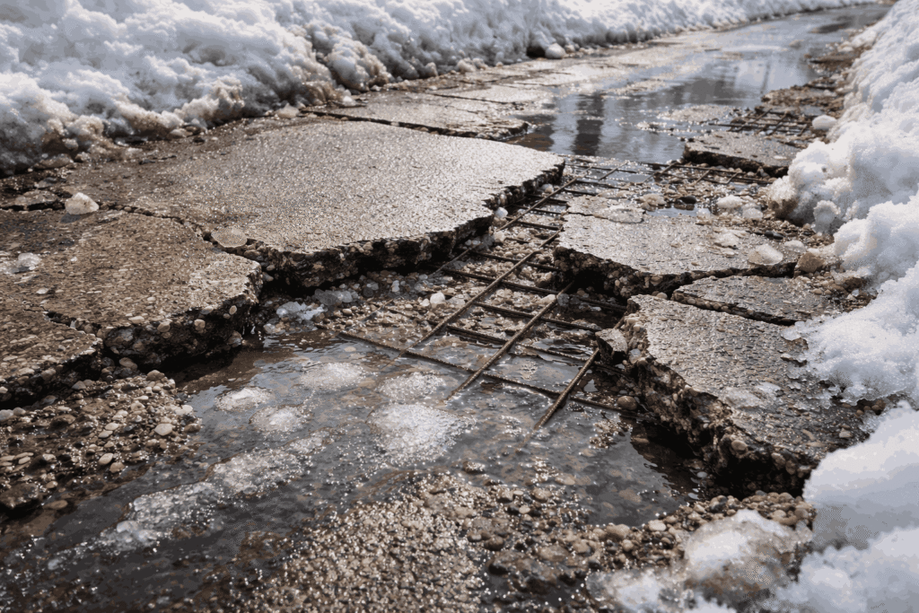 The Role of Snowmelt in Concrete Deterioration The Role of Snowmelt in Concrete Deterioration