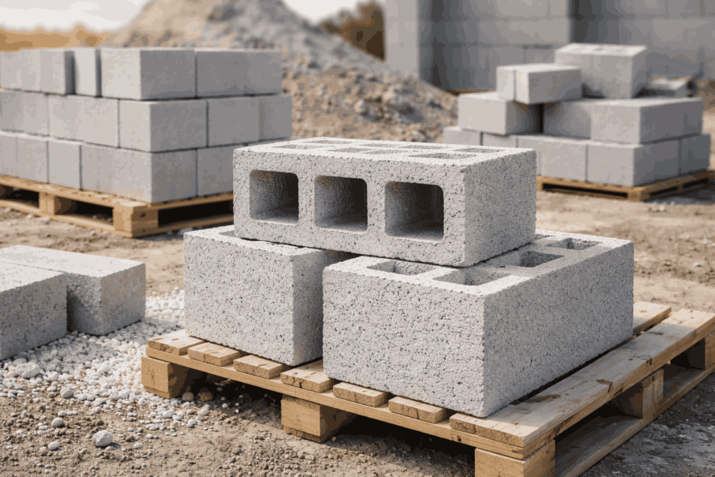 Lightweight Concrete Blocks