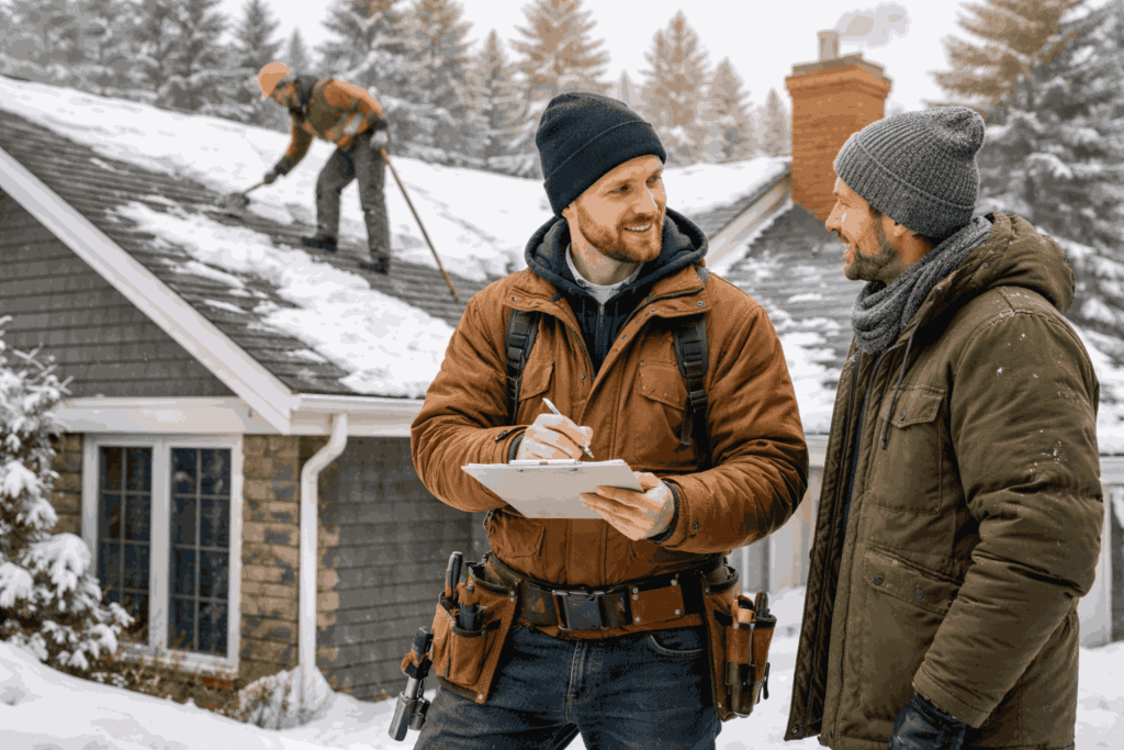 Questions to Ask a Roofer Before Hiring for Winter Repairs